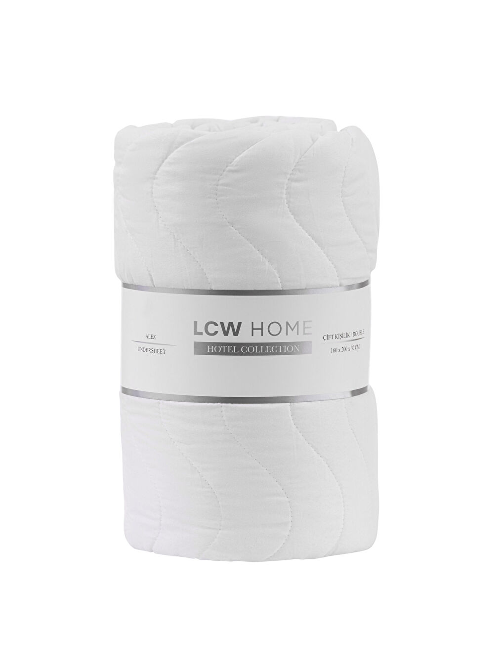 Beyaz Su Geçirmez Çift Kişilik Alez 160x200 cm-3