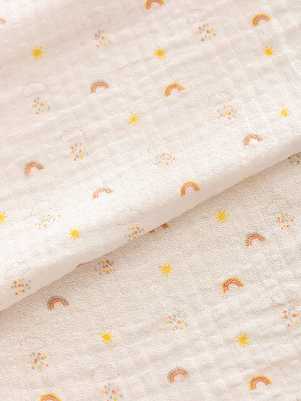 LCW HOME Printed Muslin Baby Girl Bedding Set -S3HR58Z1-F9C
