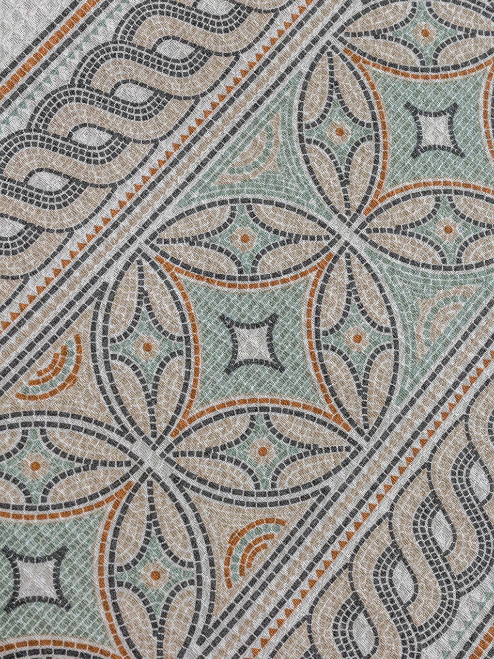 Karışık Tek Kişilik Desenli Ranforce Pike Takımı-5