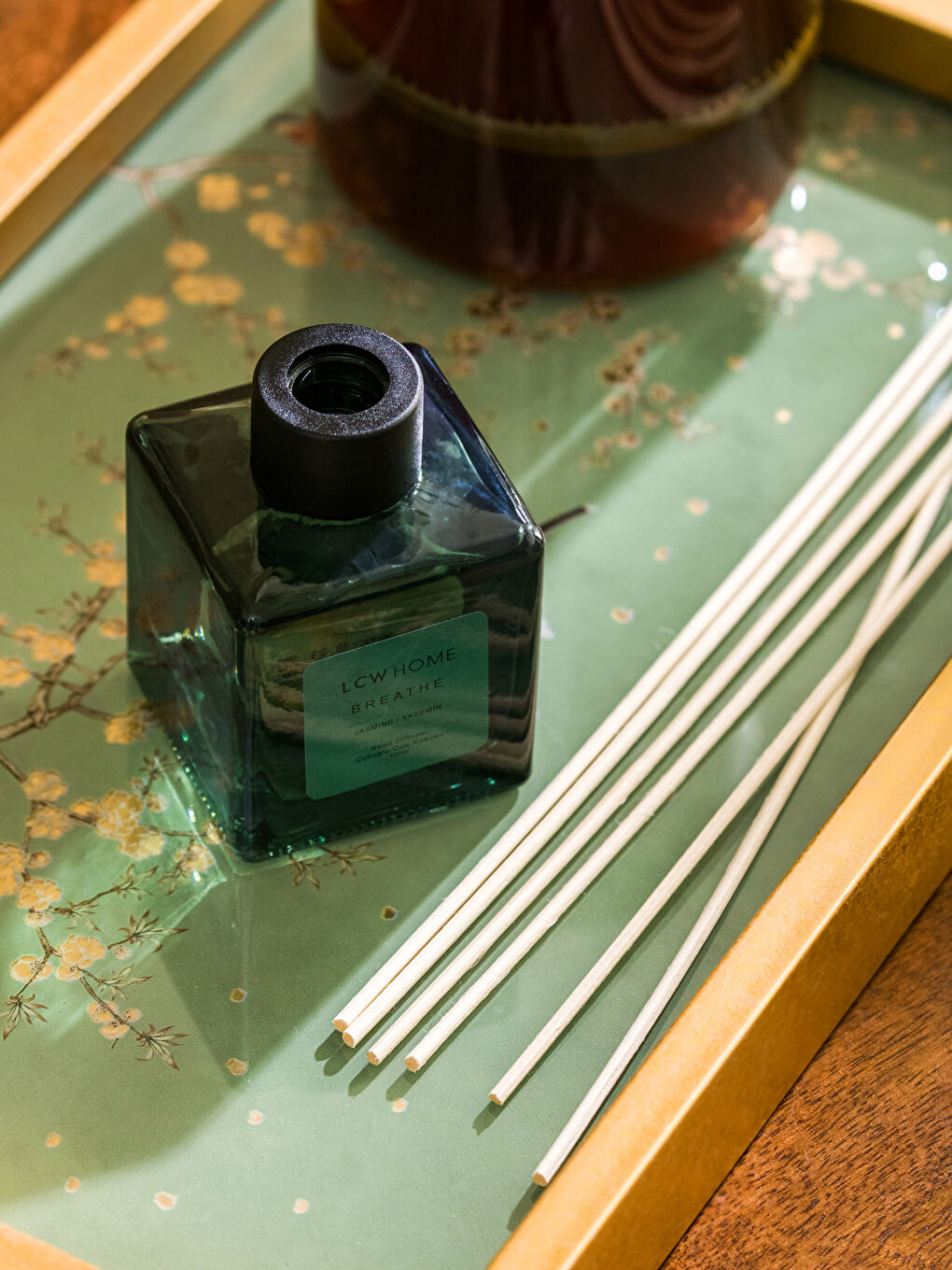 Diffuseur de Parfum d'Intérieur aux Bâtonnets Senteur Jasmin 100 ml-1