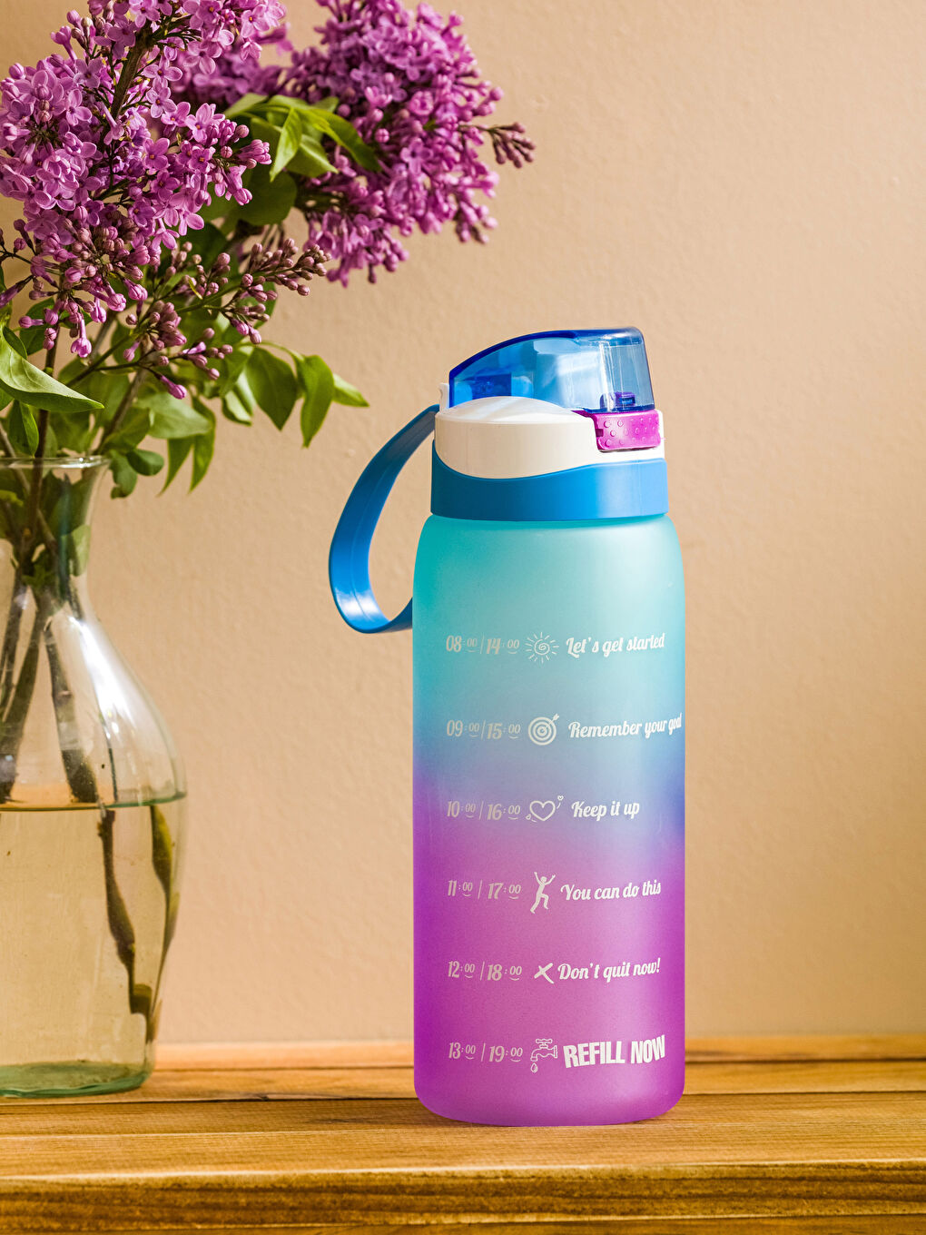 Karışık Baskılı Matara 500 ml