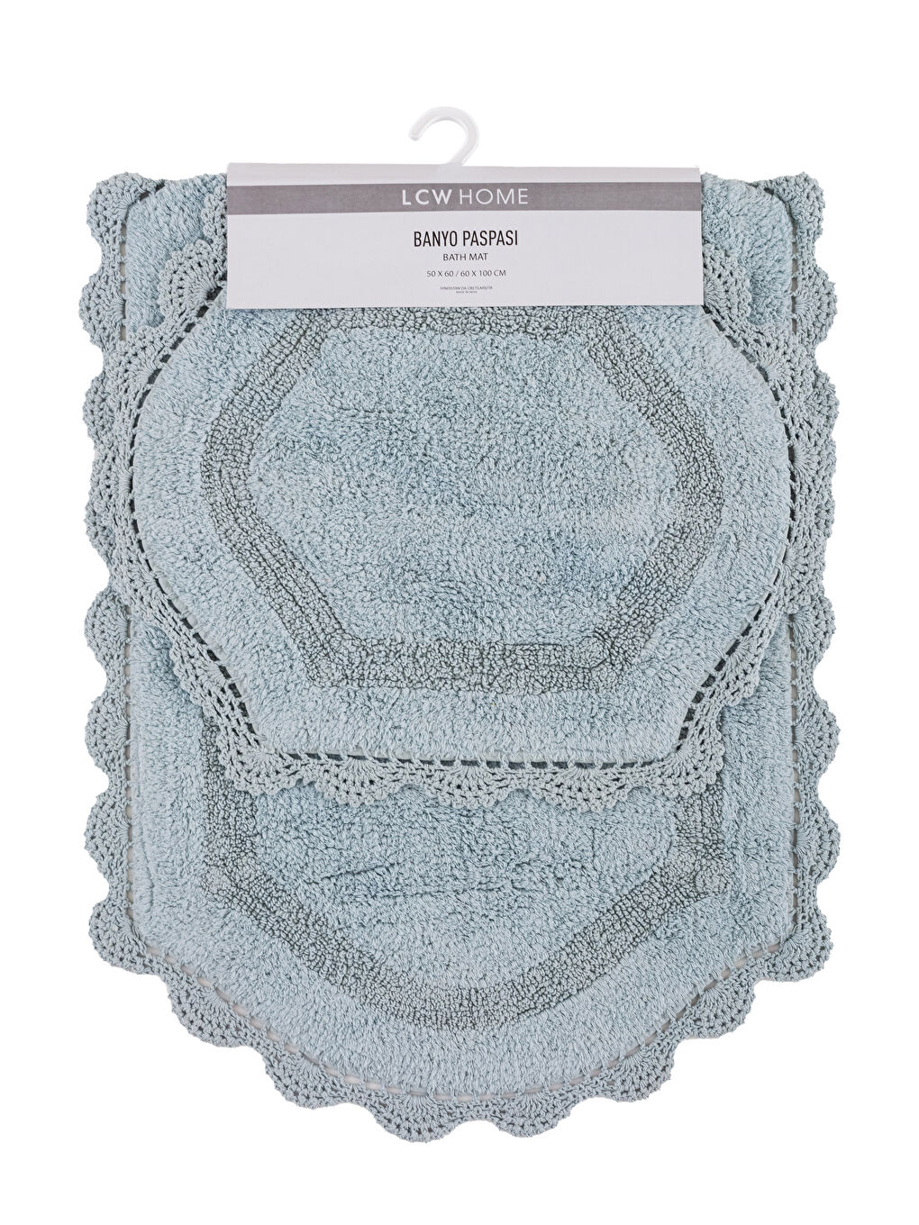 سجادة حمام بتفاصيل دانتيل جوج ديال الباكات-5