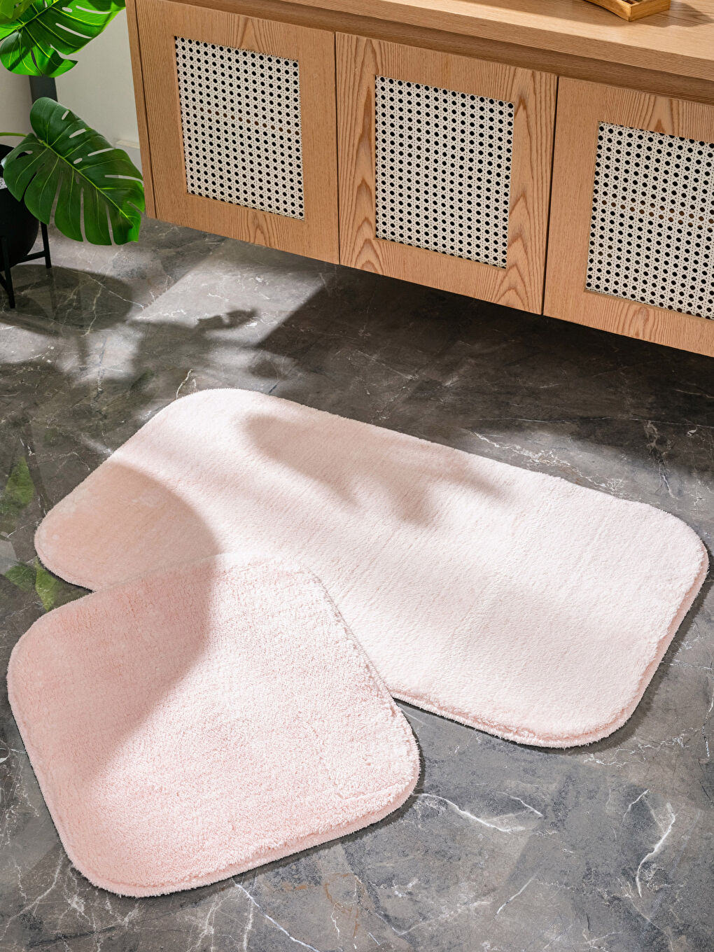 Plain Bath Mat 2 Pack -S3HV72Z8-SCM