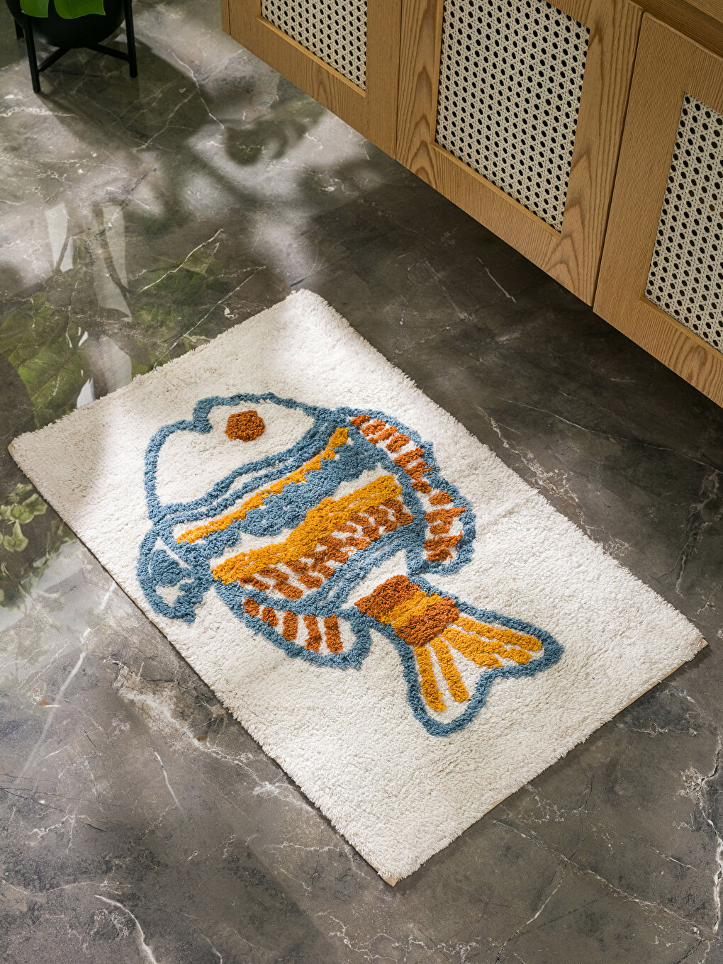 Karışık Desenli Banyo Paspası 50x80 cm