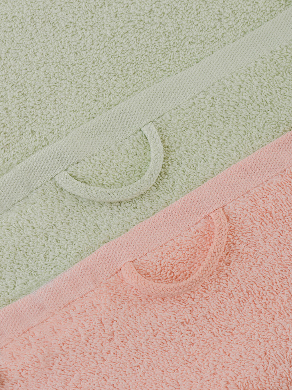 Yeşil Etnik Nakışlı El Havlusu 2'Li-4