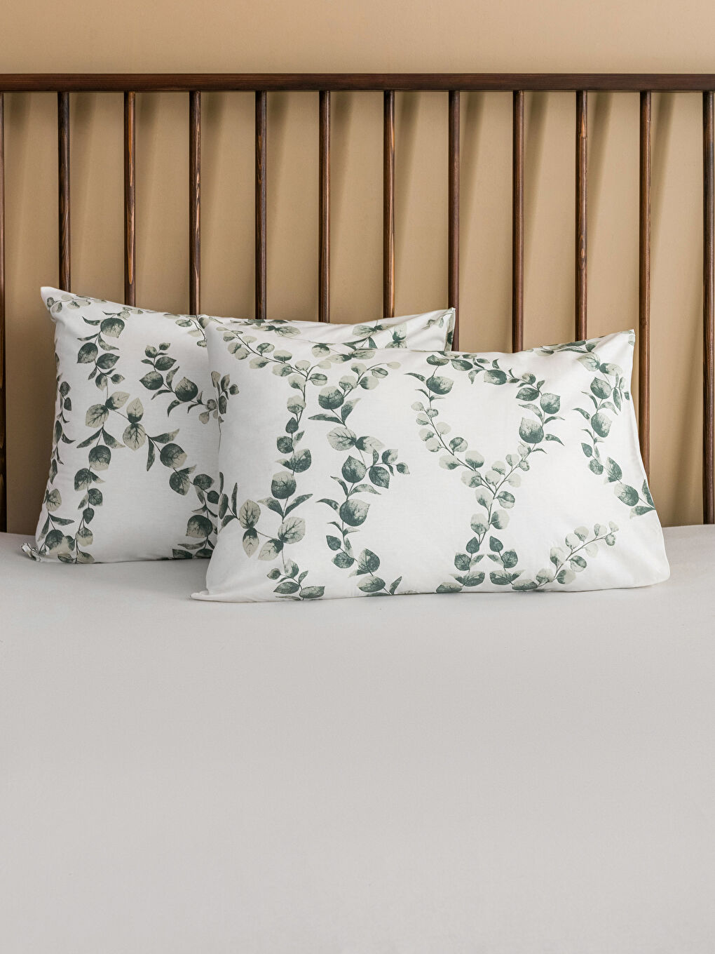 Patterned Cotton Pillowcase 2 Pack 50x70 cm-1