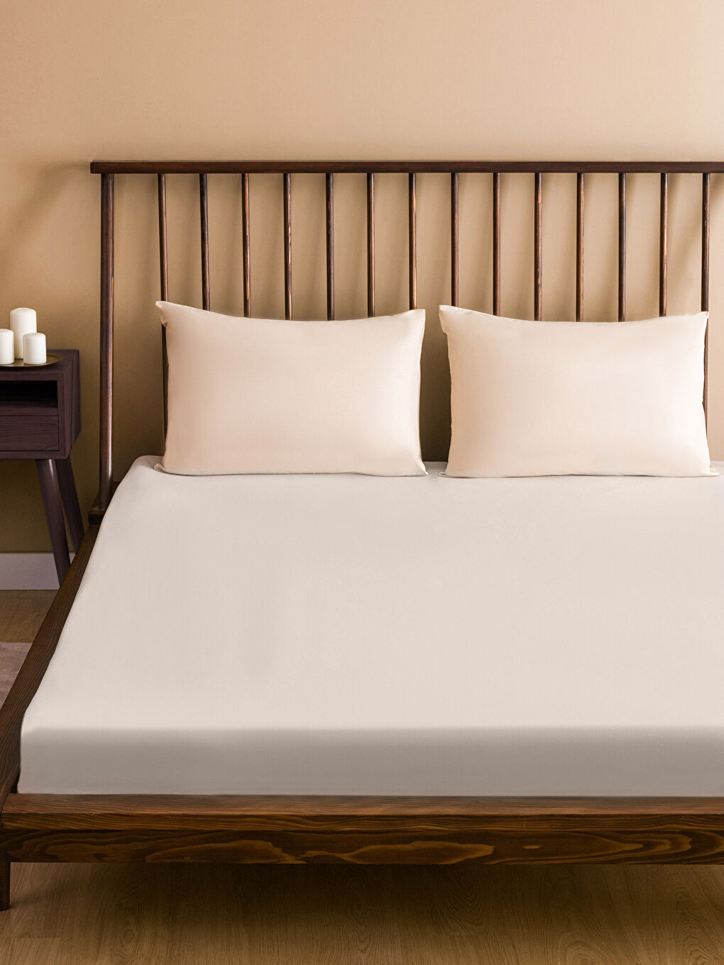 Plain Cotton Double Bed Sheet 260x280 Cm -S3I484Z8-D2Y