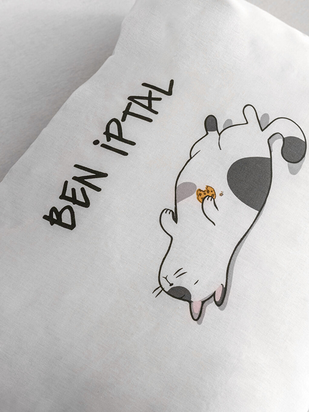 Karışık Baskılı Pamuklu Yastık Kılıfı 2'li 50x70 cm-2