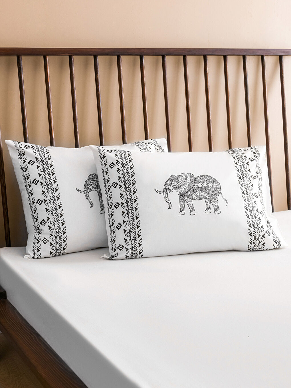 Patterned Ranforce Double Bedspread Set -S3I513Z8-F9C