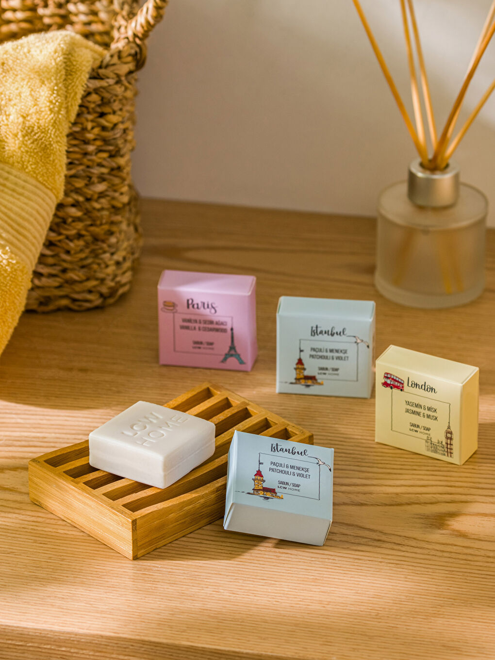 4'lü Katı Sabun Seti