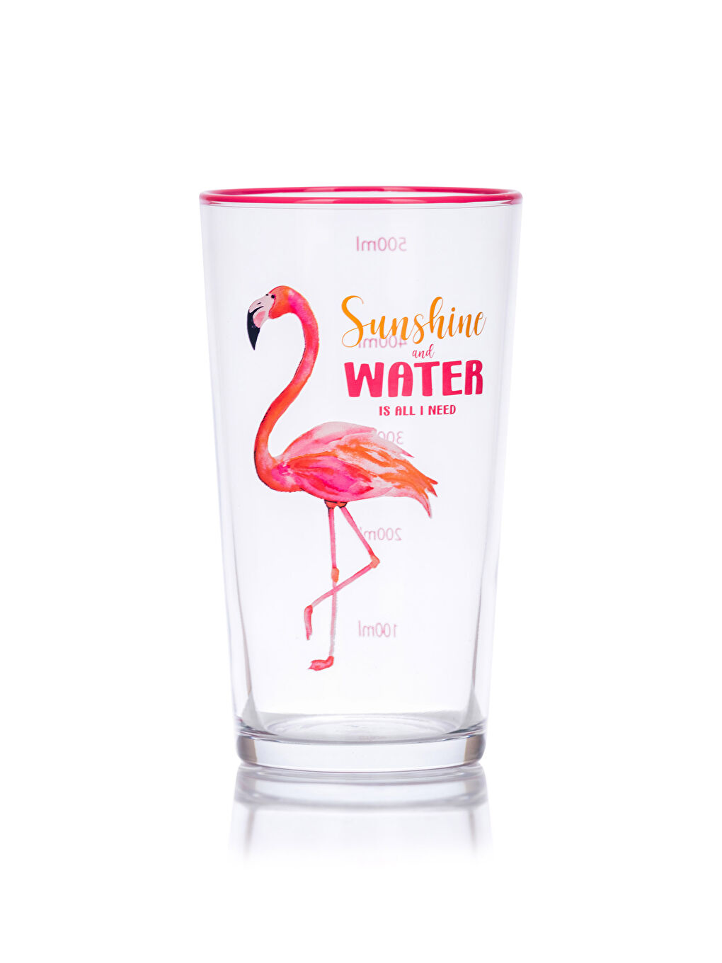 Printed Glass Cup of 2 - 570 ml -S3I650Z8-F9C