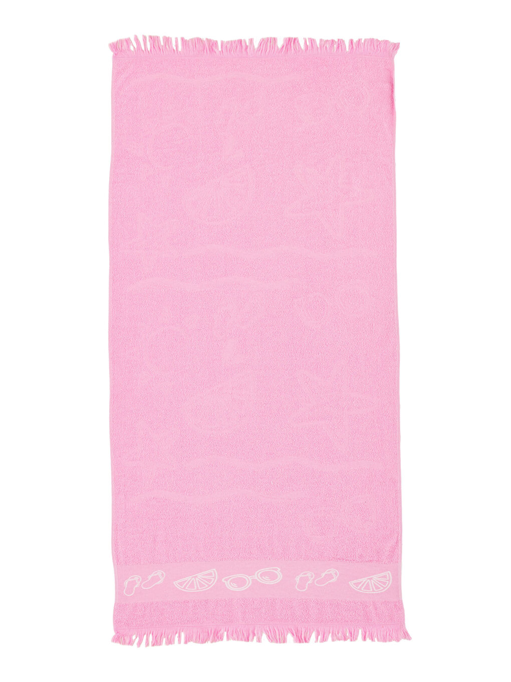Embroidered Girl Beach Towel-3