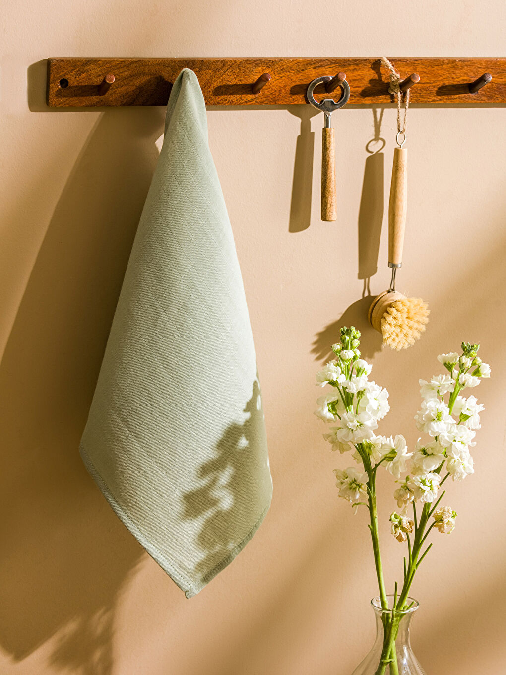 Yeşil Düz Kurulama Bezi 40x50 cm