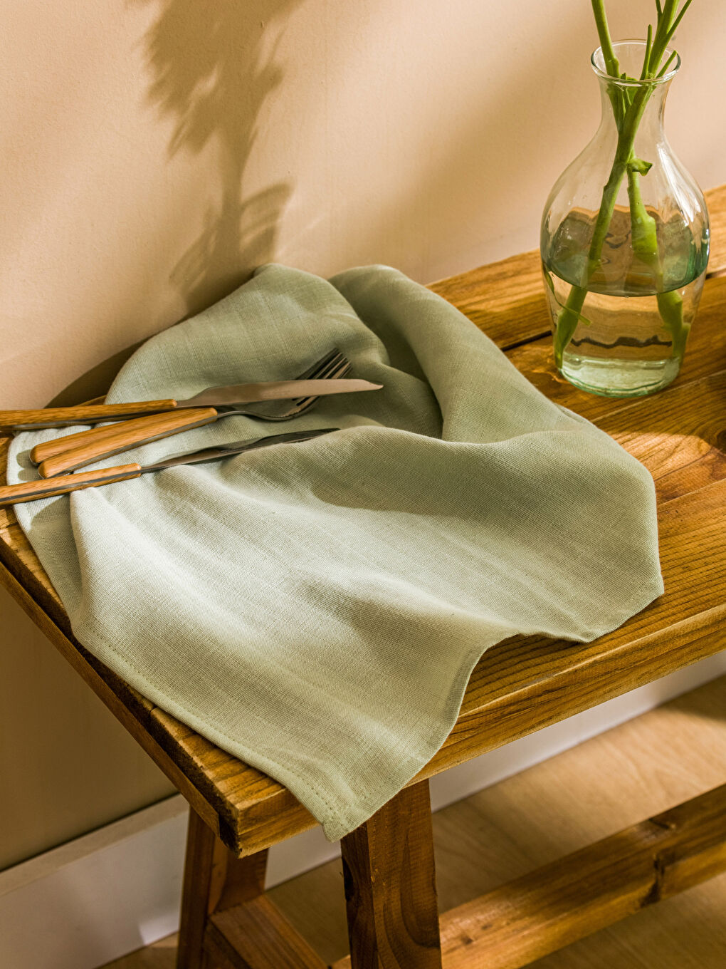 Yeşil Düz Kurulama Bezi 40x50 cm-1