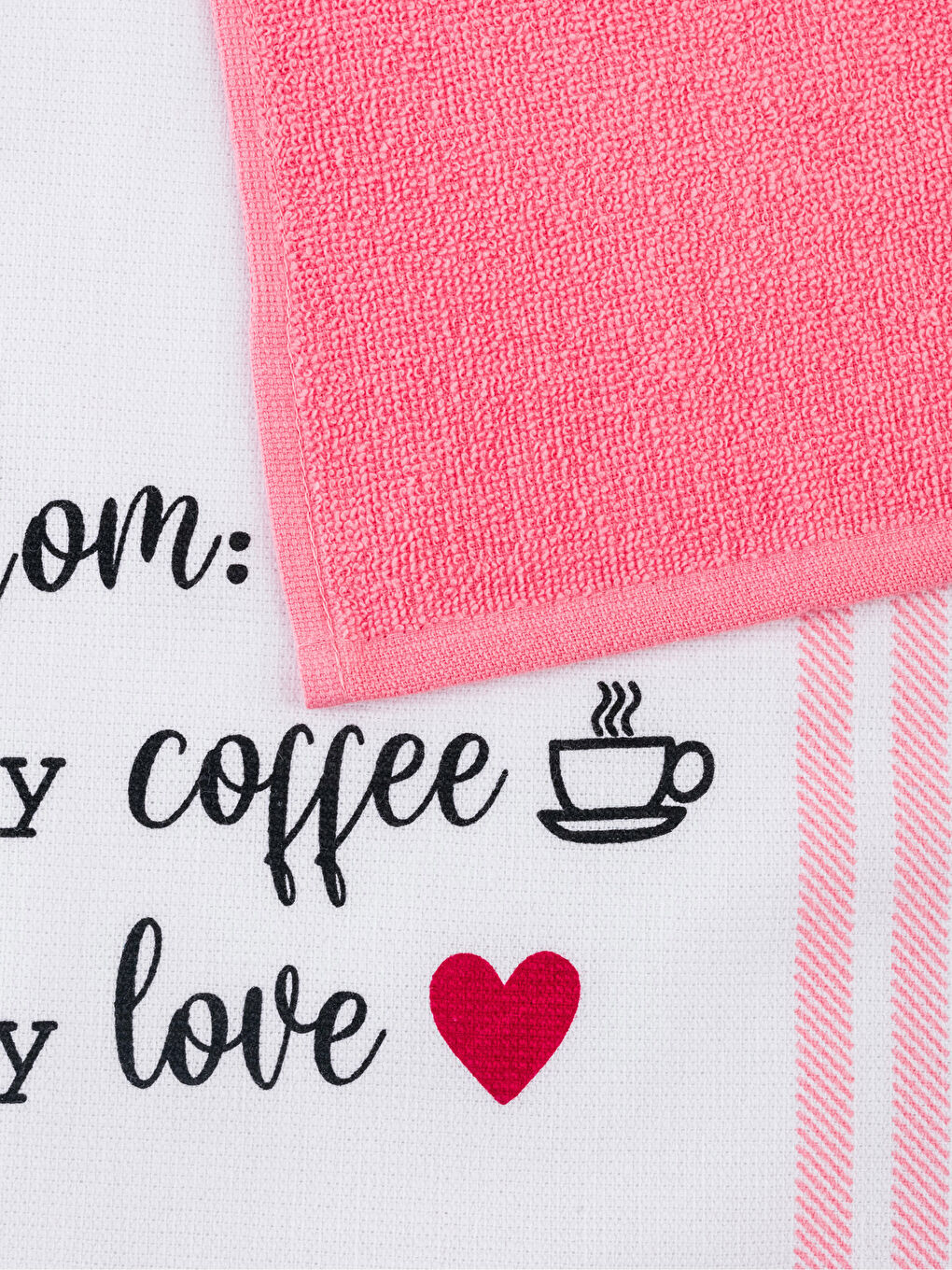 Ekru Yazı Baskılı Kurulama Bezi 40x50 cm-2