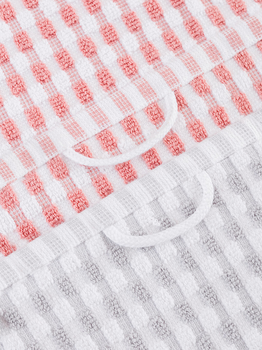 Cotton Tassel Detail Drying Cloth 2-Pack 30x50 cm -S3IC17Z8-CWL