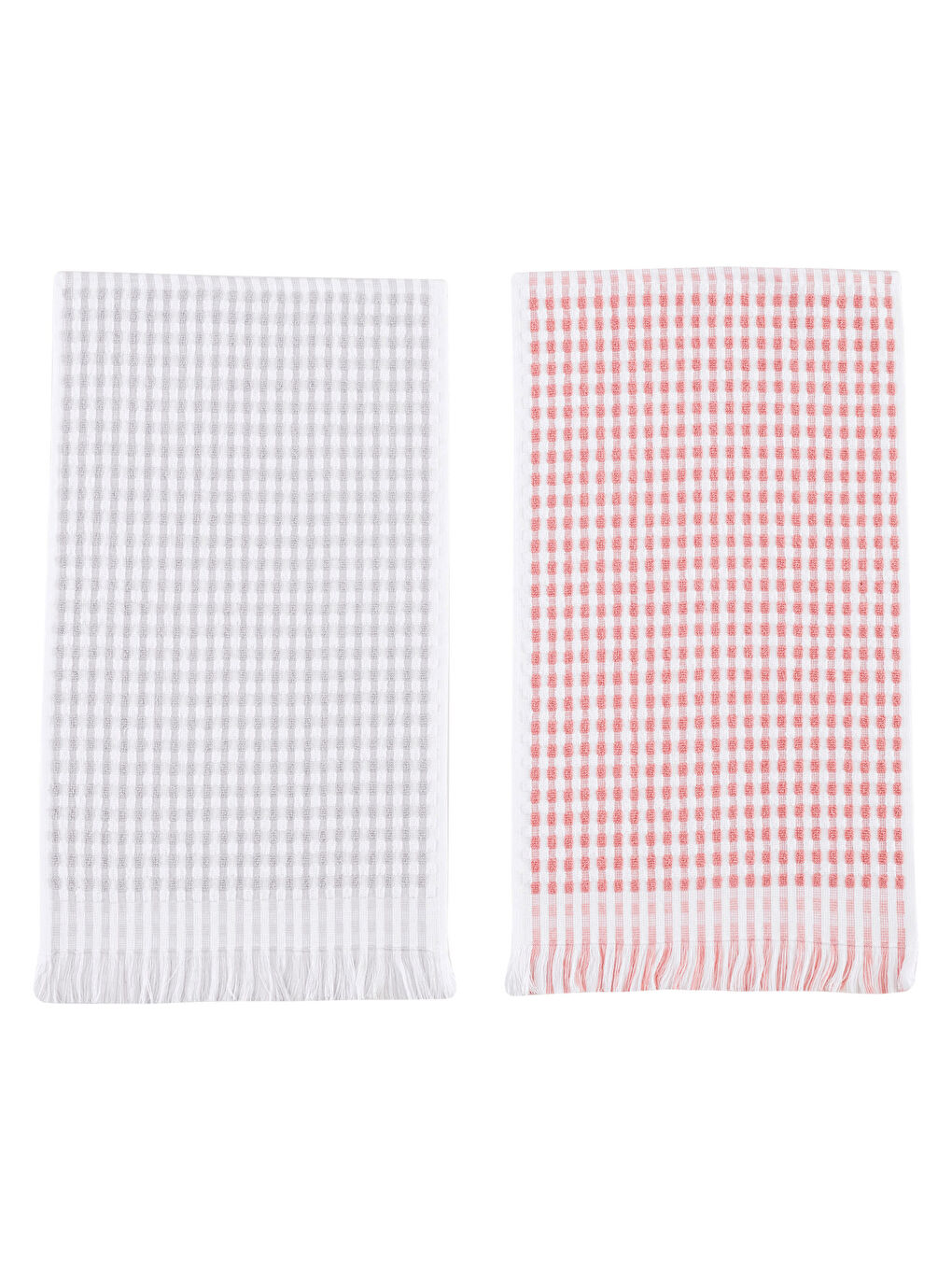 Cotton Tassel Detail Drying Cloth 2-Pack 30x50 cm -S3IC17Z8-CWL