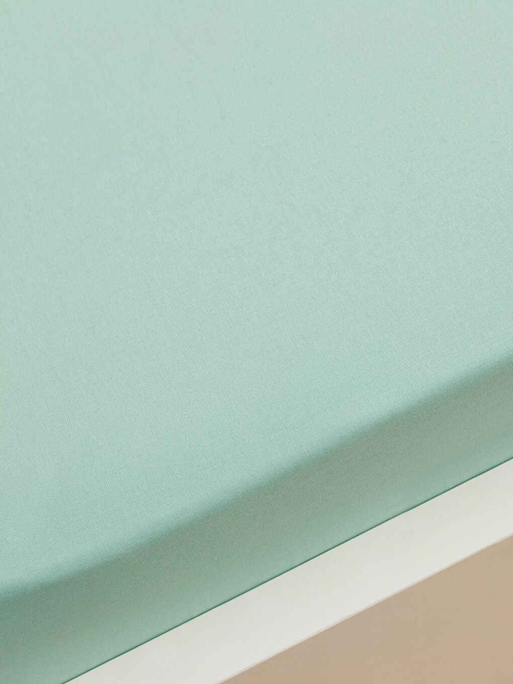 Gri Düz Pamuklu Tek Kişilik Çarşaf 180x240 cm-1