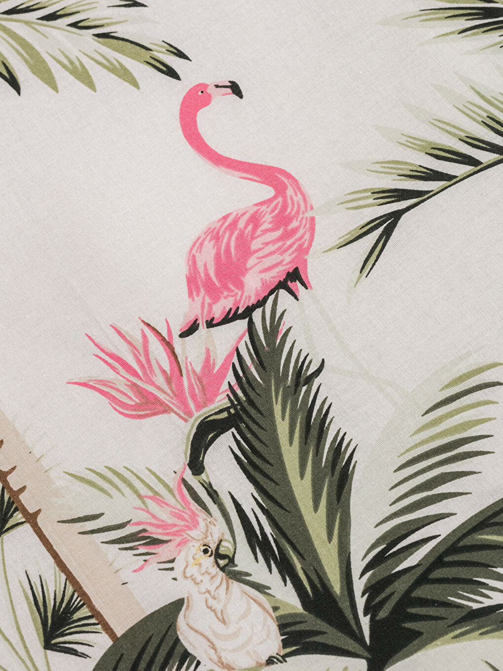 Flamingo Printed Single Bed Duvet Set -S3IC70Z8-F9C