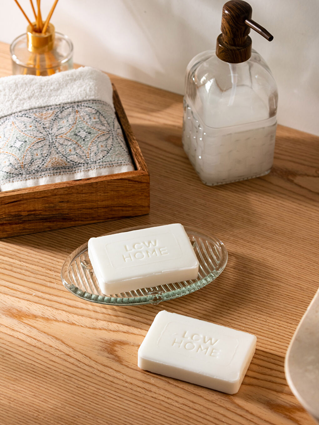 LCW HOME Muge Flower Scented Solid Soap 2 Pack 100 Gr -S3IC81Z8-F9C