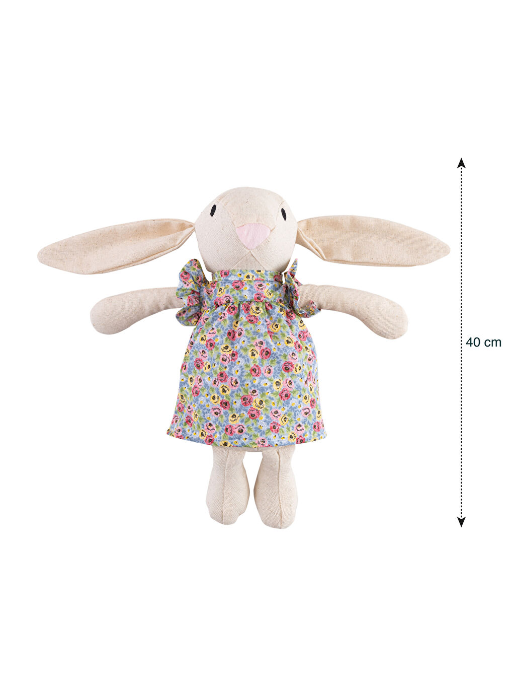 Karışık Nakışlı Dolgulu Bebek Kırlent 40 cm-3