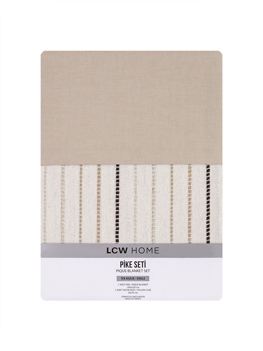 Striped Single Pique Set -S3ID40Z8-F9C