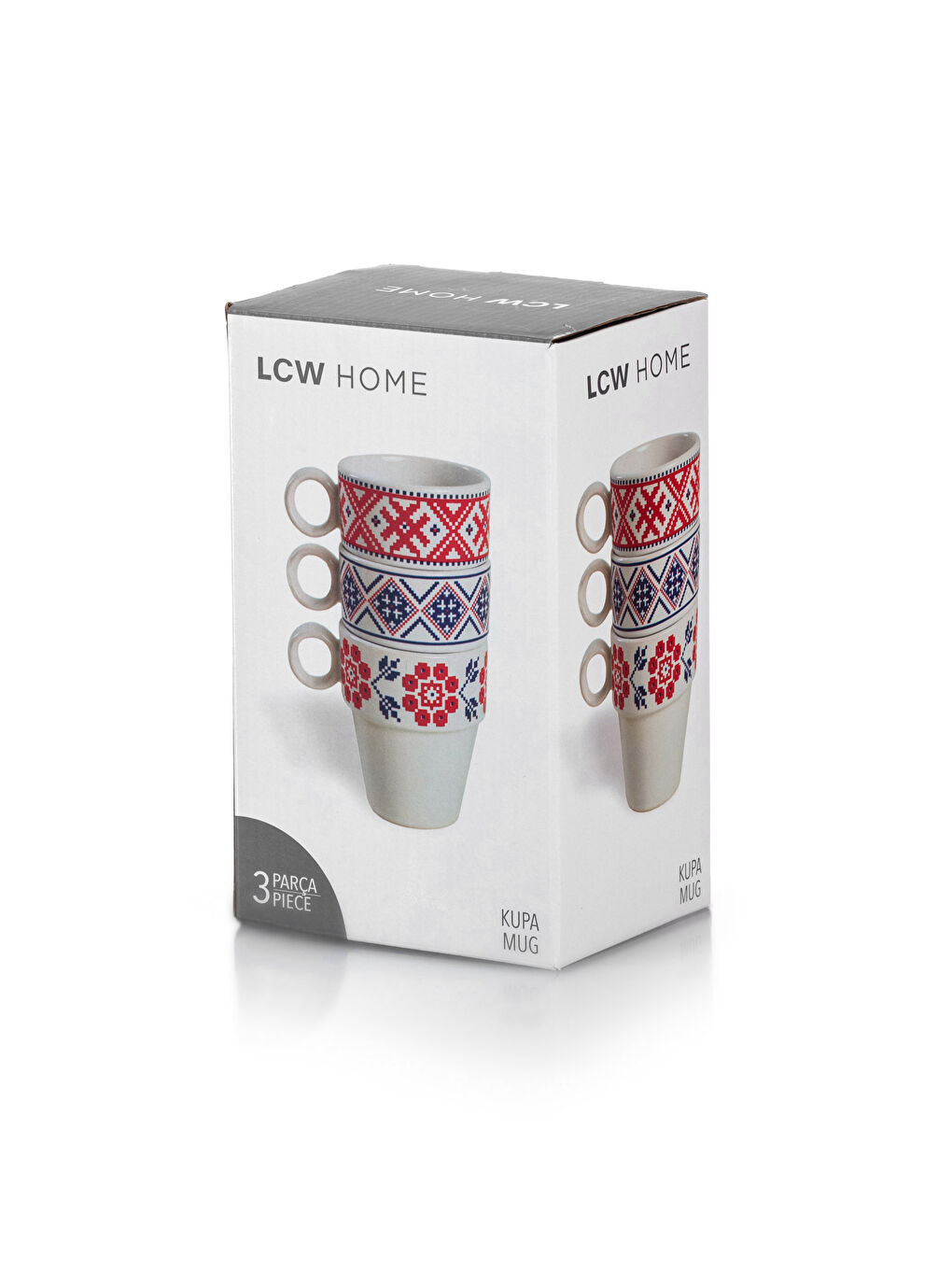 お見舞い Cup & Mug Ceramic Printed HOME LCW Set -S3ID63Z8-F9C 3 of ぬいぐるみ