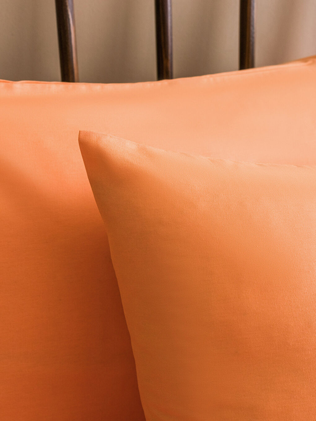 Lot de 2 Taies d'Oreiller en Coton Uni 50x70 cm-2