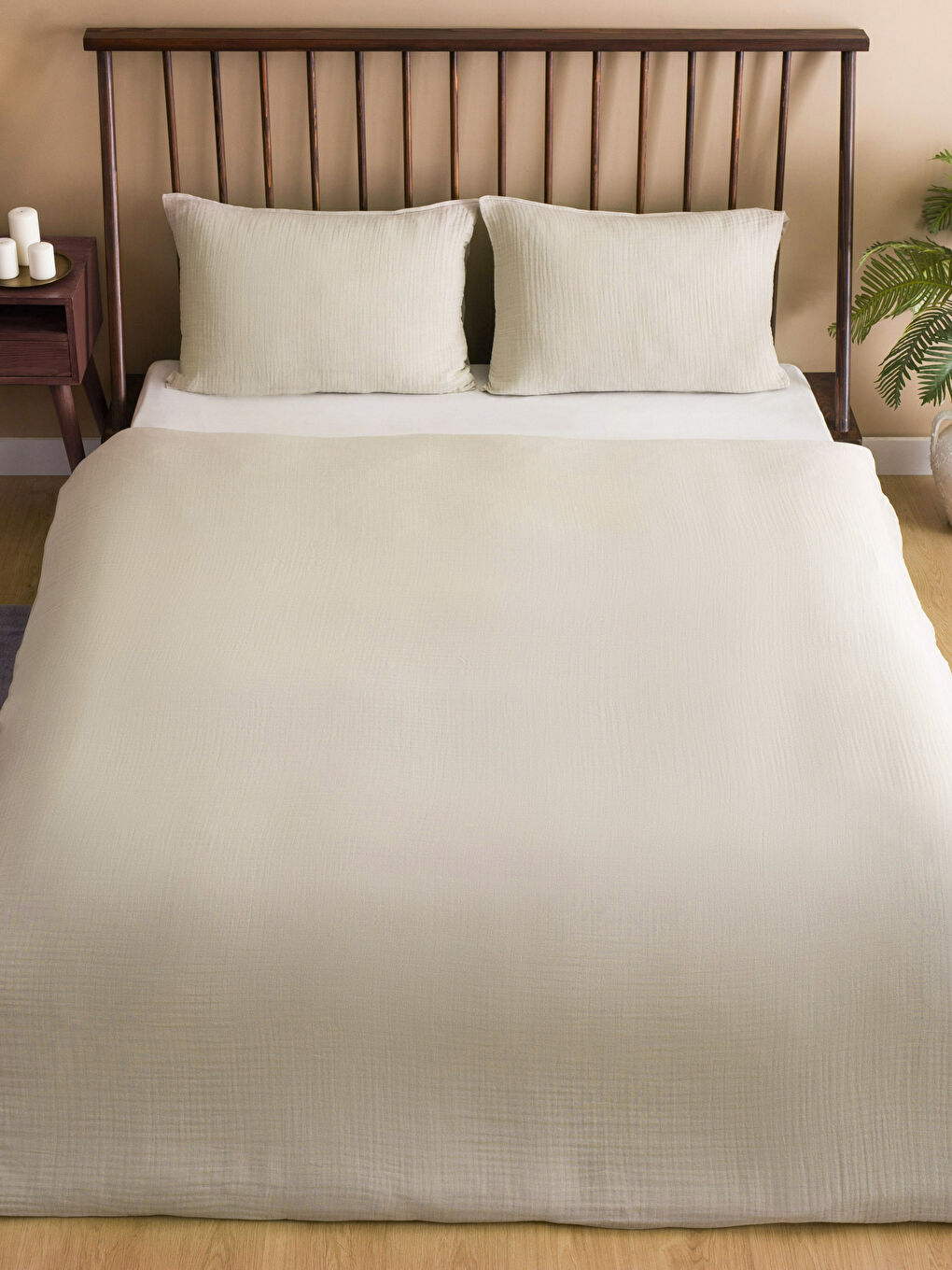 Double Muslin Duvet Cover Set 200x220 Cm -S3IG20Z8-SZU