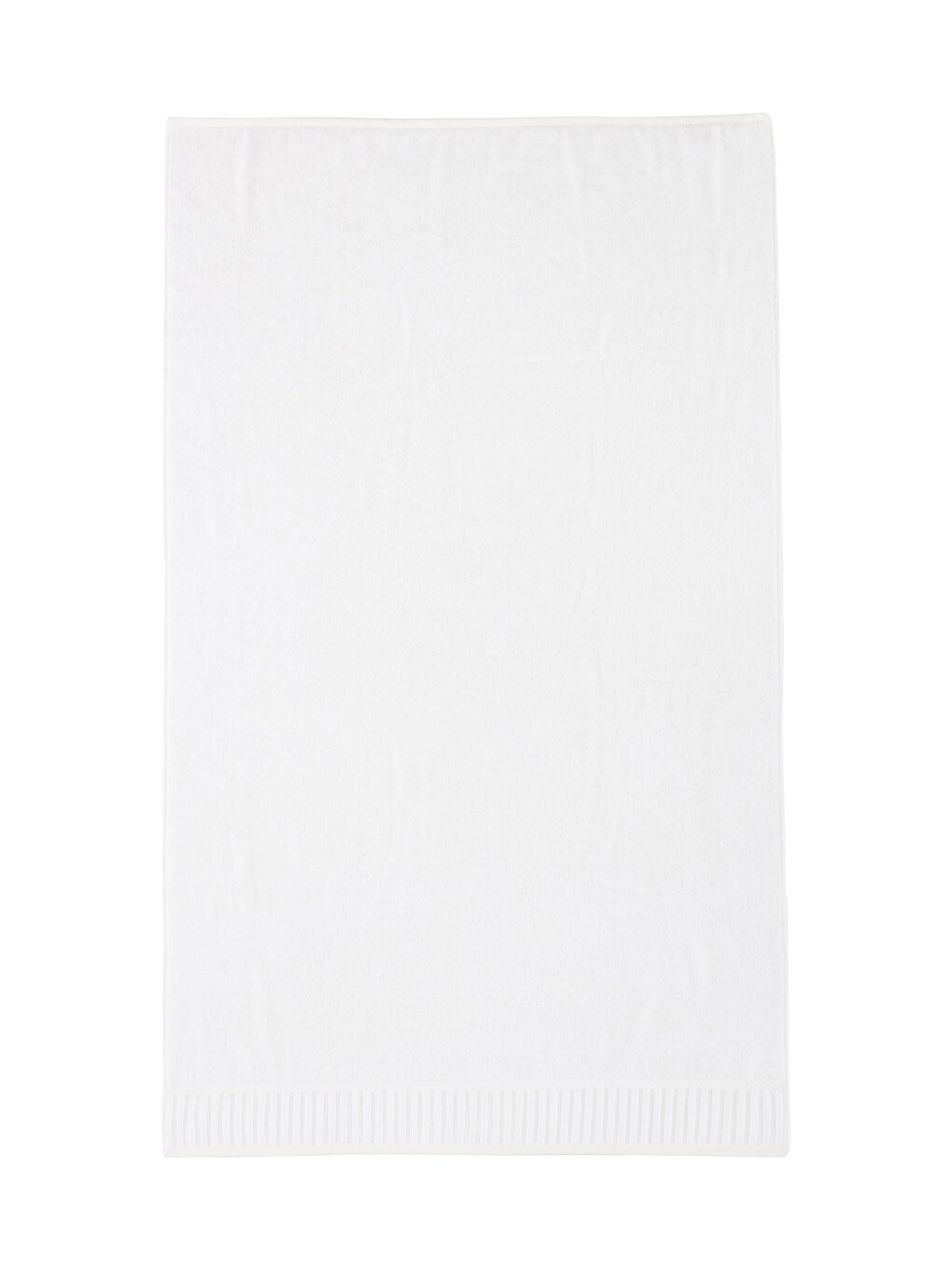 Beyaz Düz Bukle Yüz Havlusu 50x80 cm-4