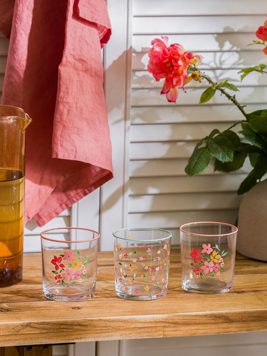 Lcw Home Lot de 3 Verres Imprimés 380 Ml -S3IR19Z8-F9C