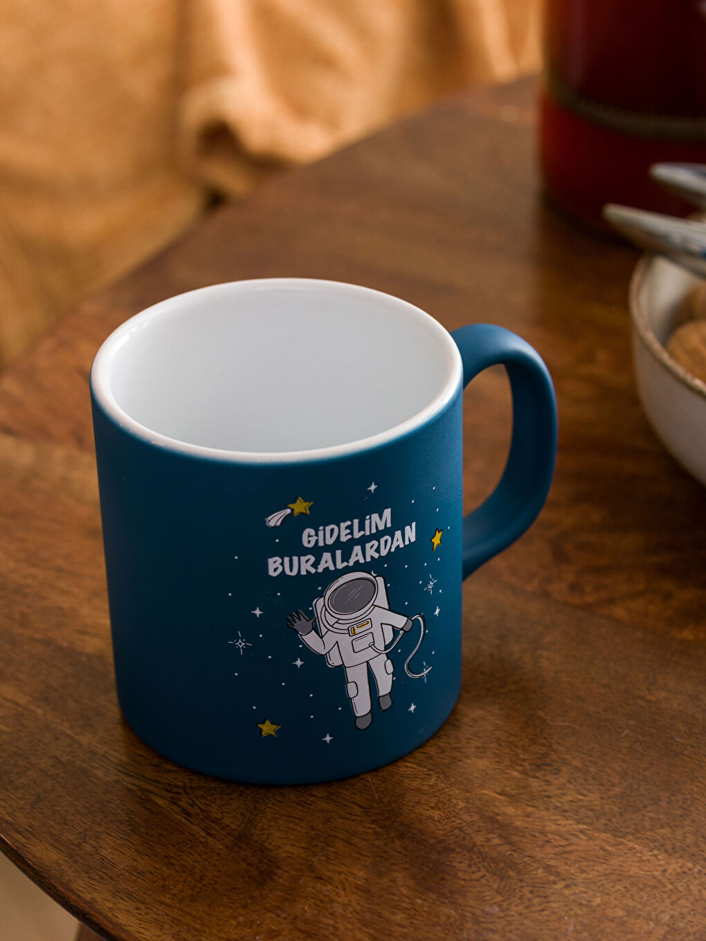 Karışık Yazı Baskılı Kupa Bardak-2