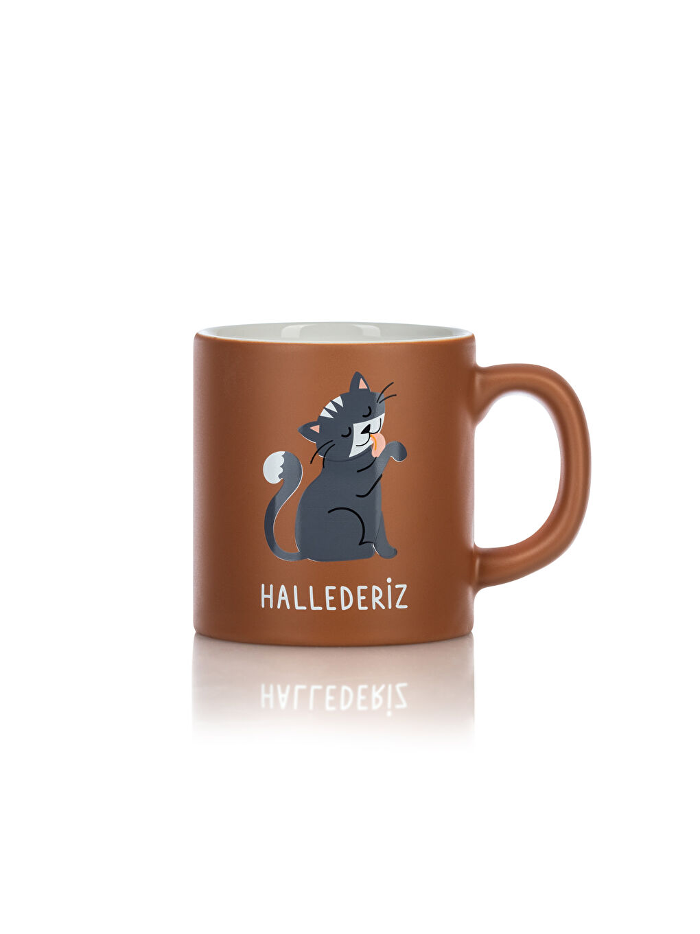 Karışık Kedi Baskılı Porselen Kupa 320 ml-3