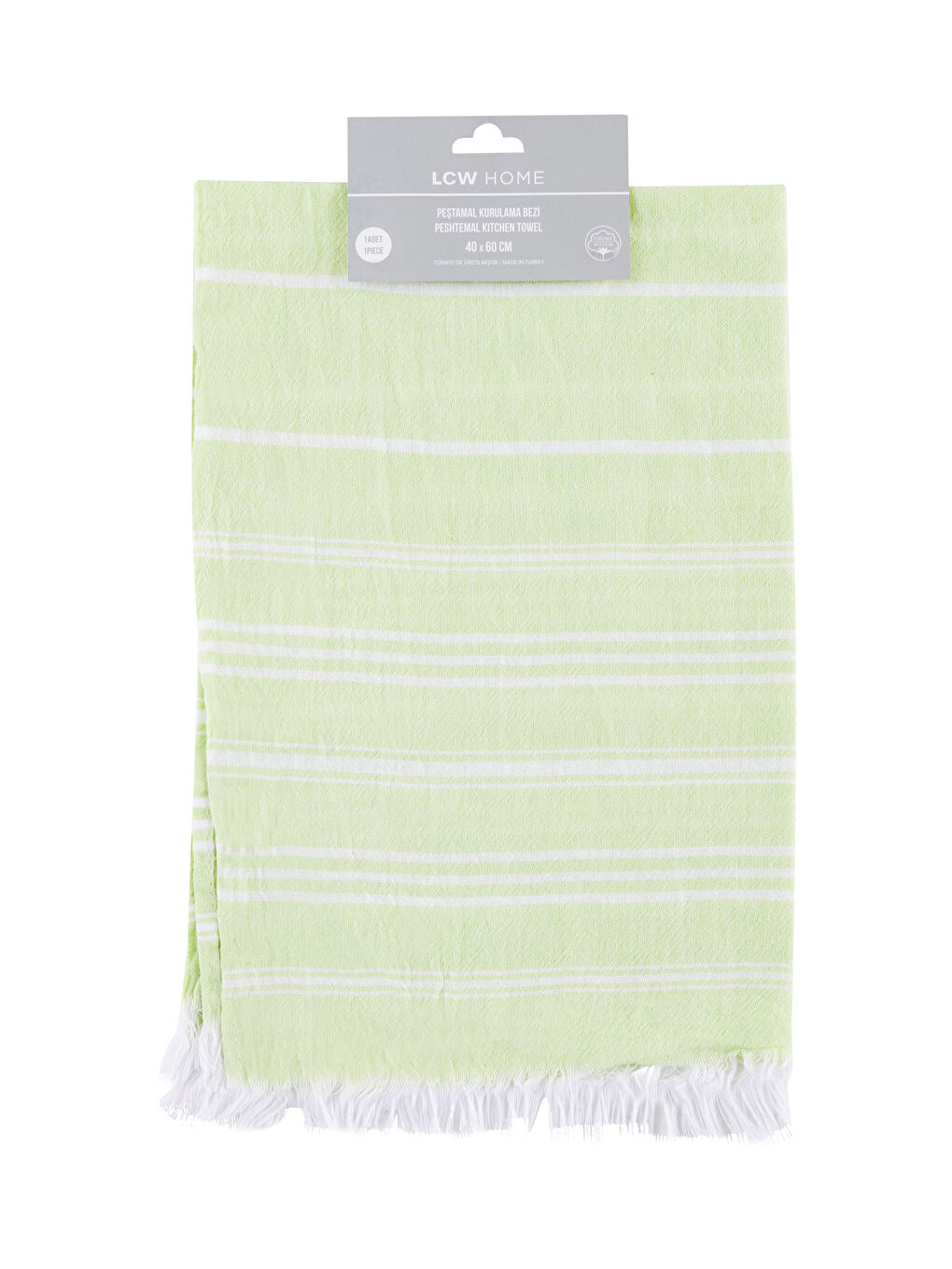 LCW HOME Ριγέ Βαμβακερή Πετσέτα Στεγνώματος 40x60 cm -S3IT12Z8-SSR