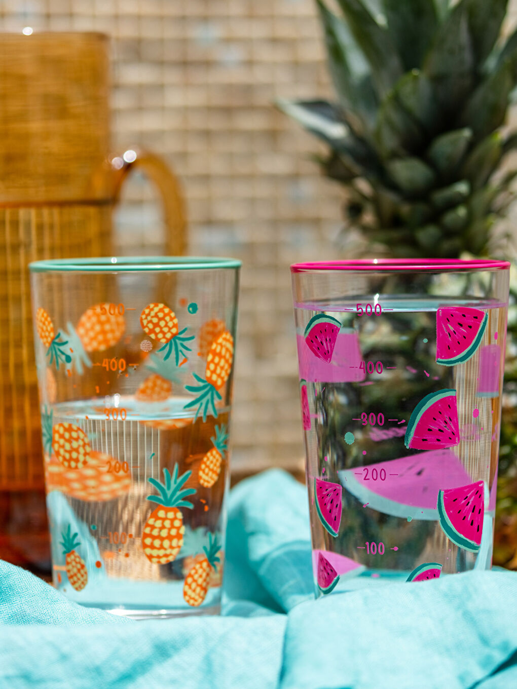 Lot de 2 Verres à Soda Imprimés 570 ml-2