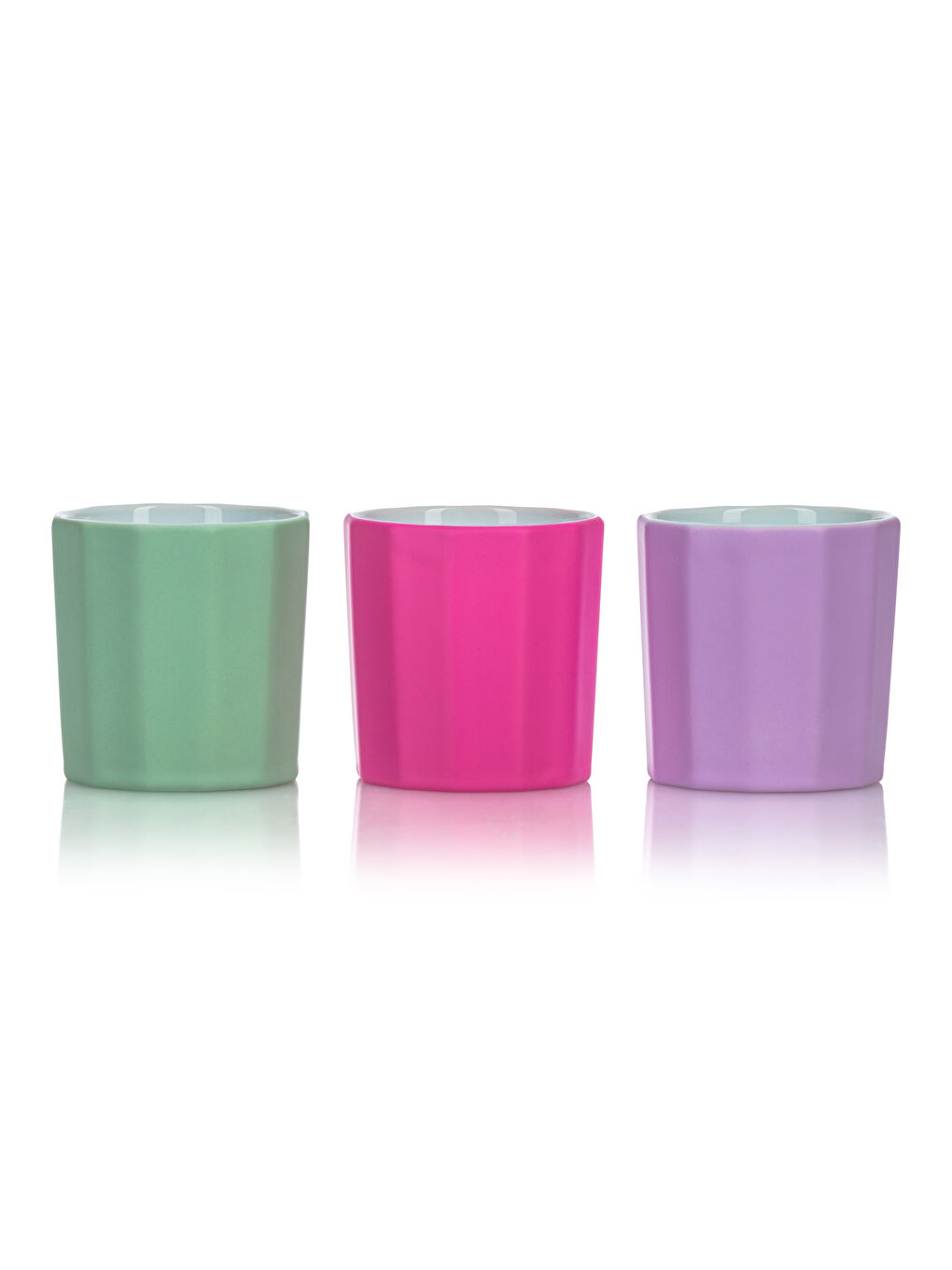 LCW HOME Σετ Πολύχρωμα Φλιτζάνια Espresso 3 τεμαχίων -S3IU40Z8-F9C
