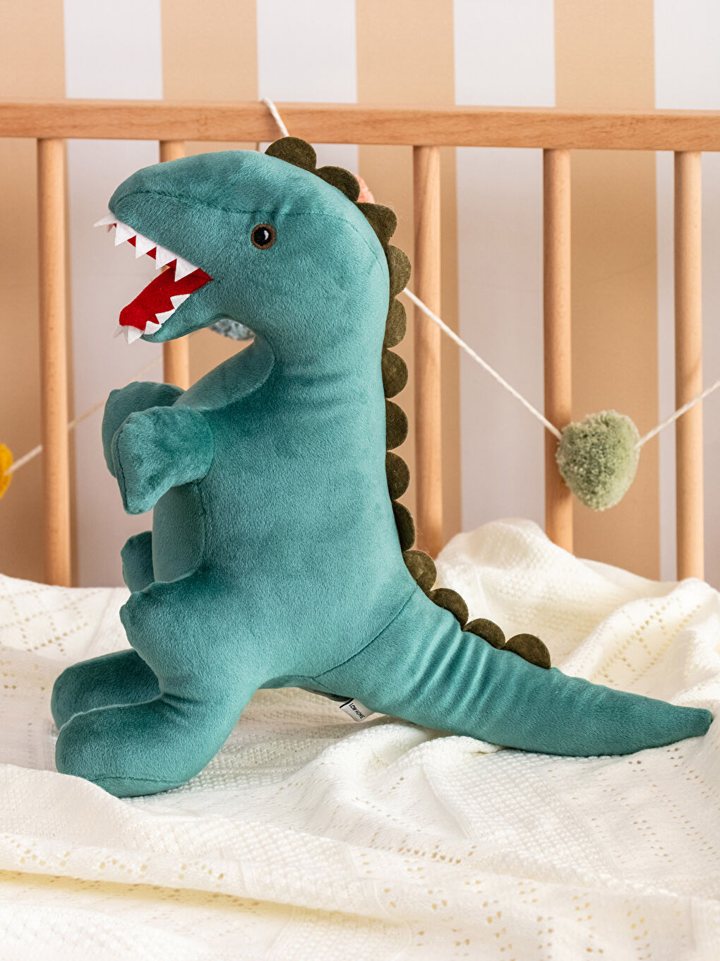 Pernă Decorativă Din Pluș Cu Figură De Dinozaur 50 Cm-1