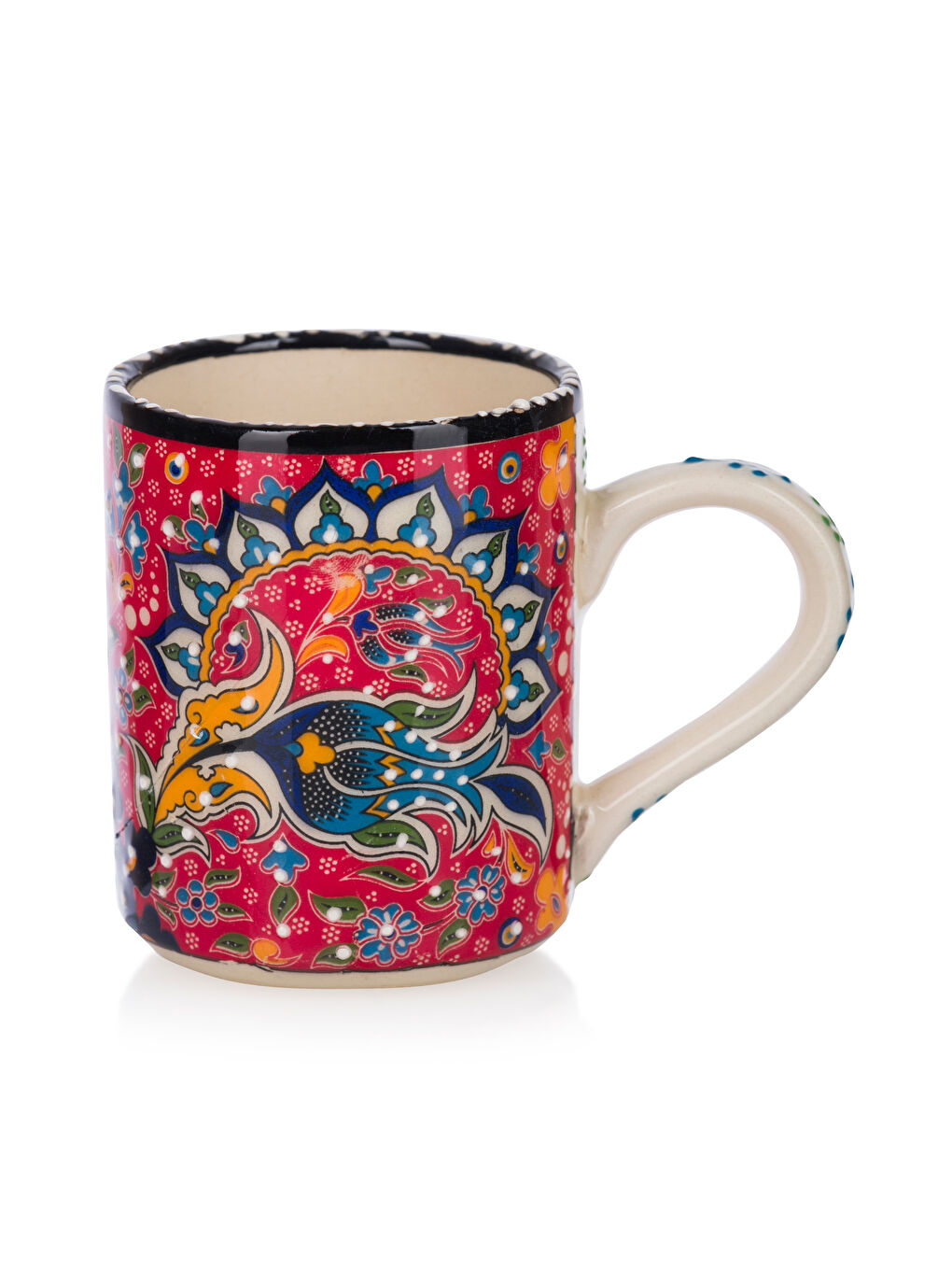 Karışık Çini Desenli Kupa-3