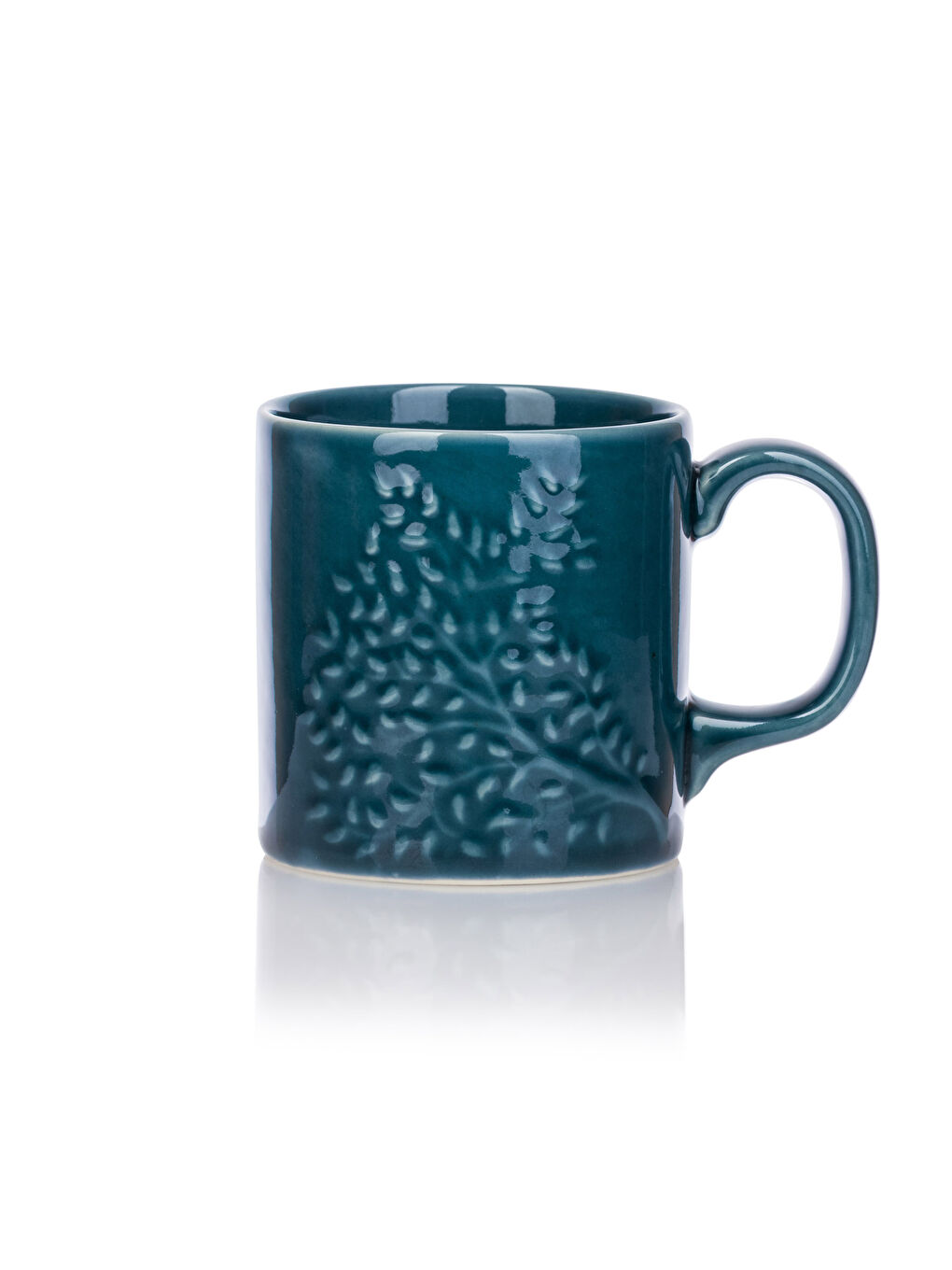 Self Patterned Porcelain Mug-3