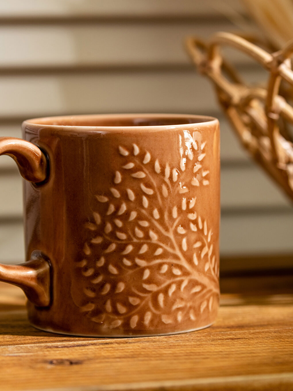Self Patterned Porcelain Mug-2