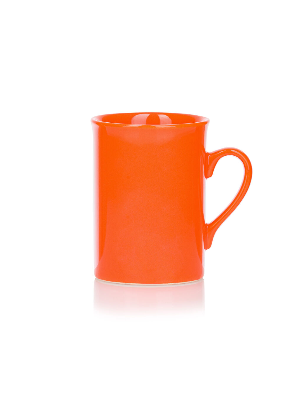 Turuncu Seramik Kupa 10 cm-3