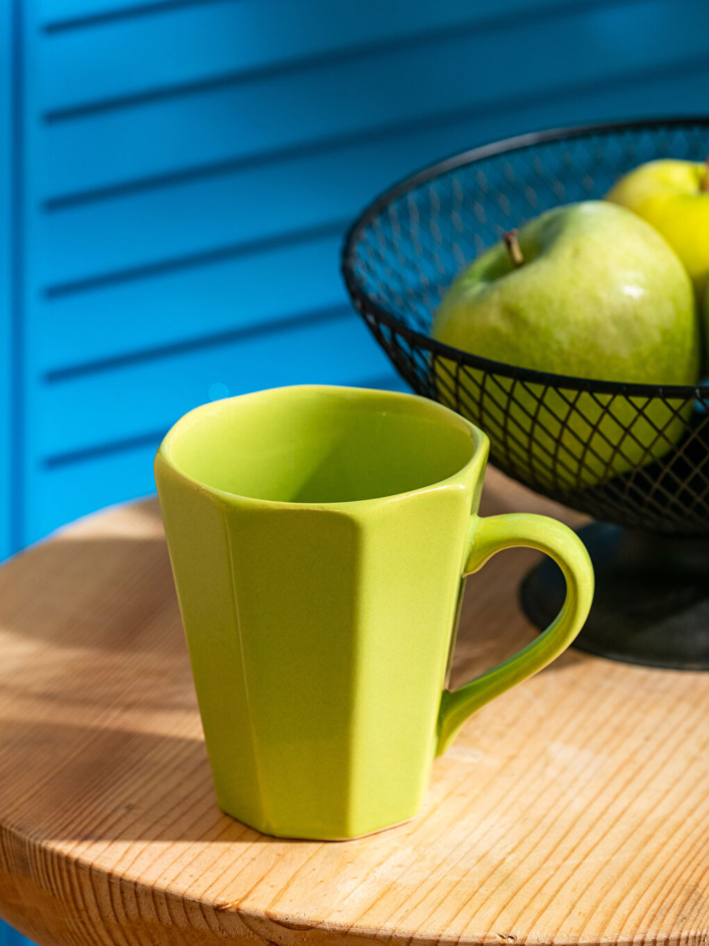 Yeşil Seramik Kupa 300 ml