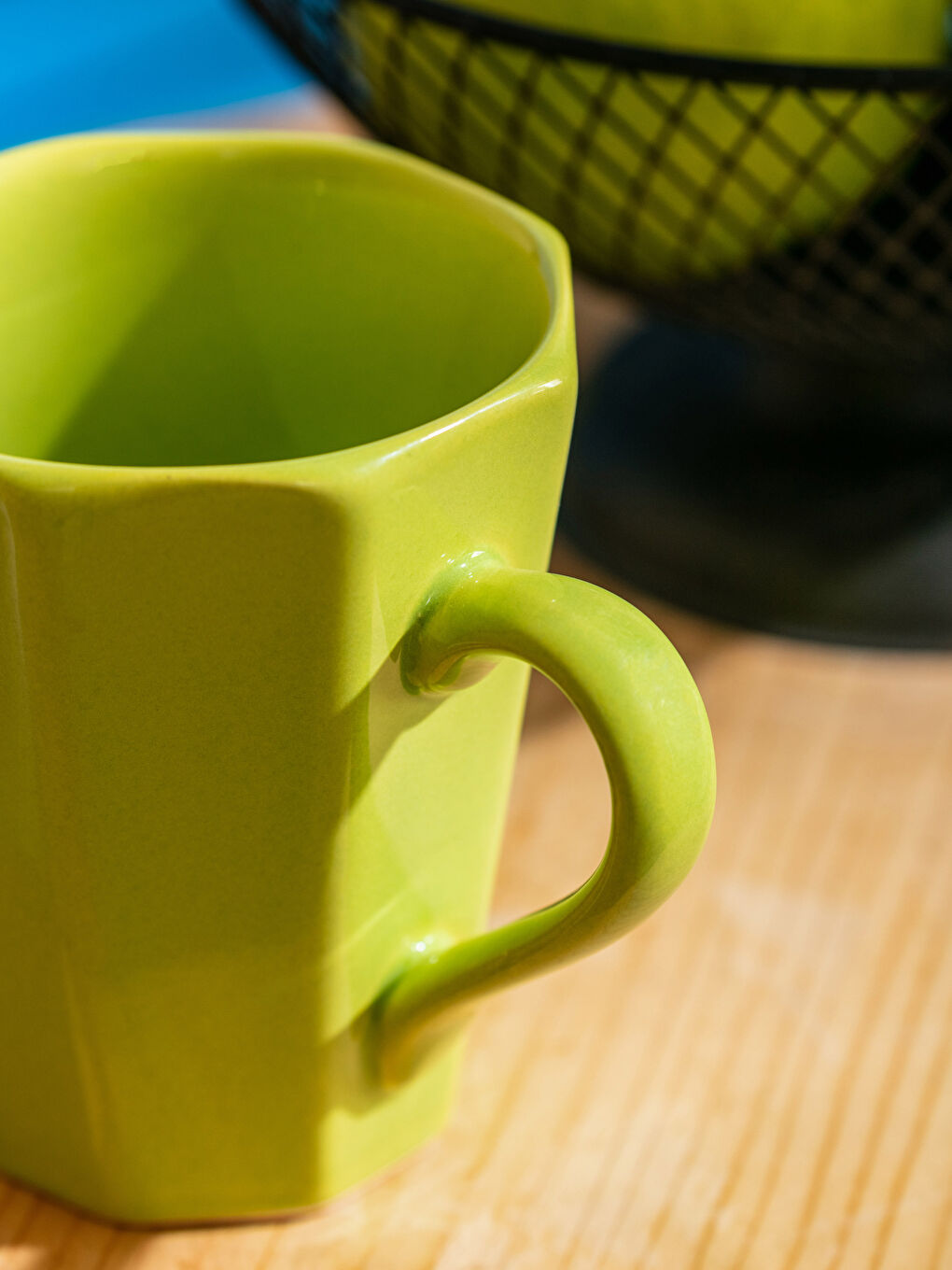 Yeşil Seramik Kupa 300 ml-2