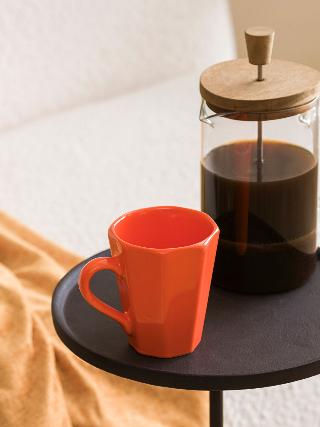 Turuncu Seramik Kupa 300 ml