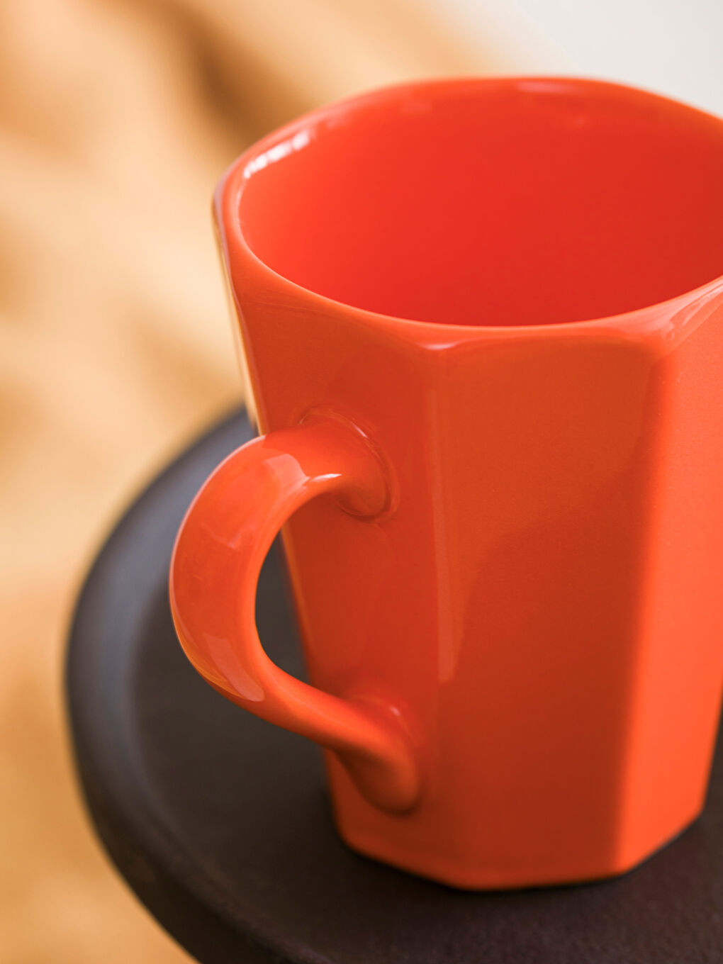 Turuncu Seramik Kupa 300 ml-2