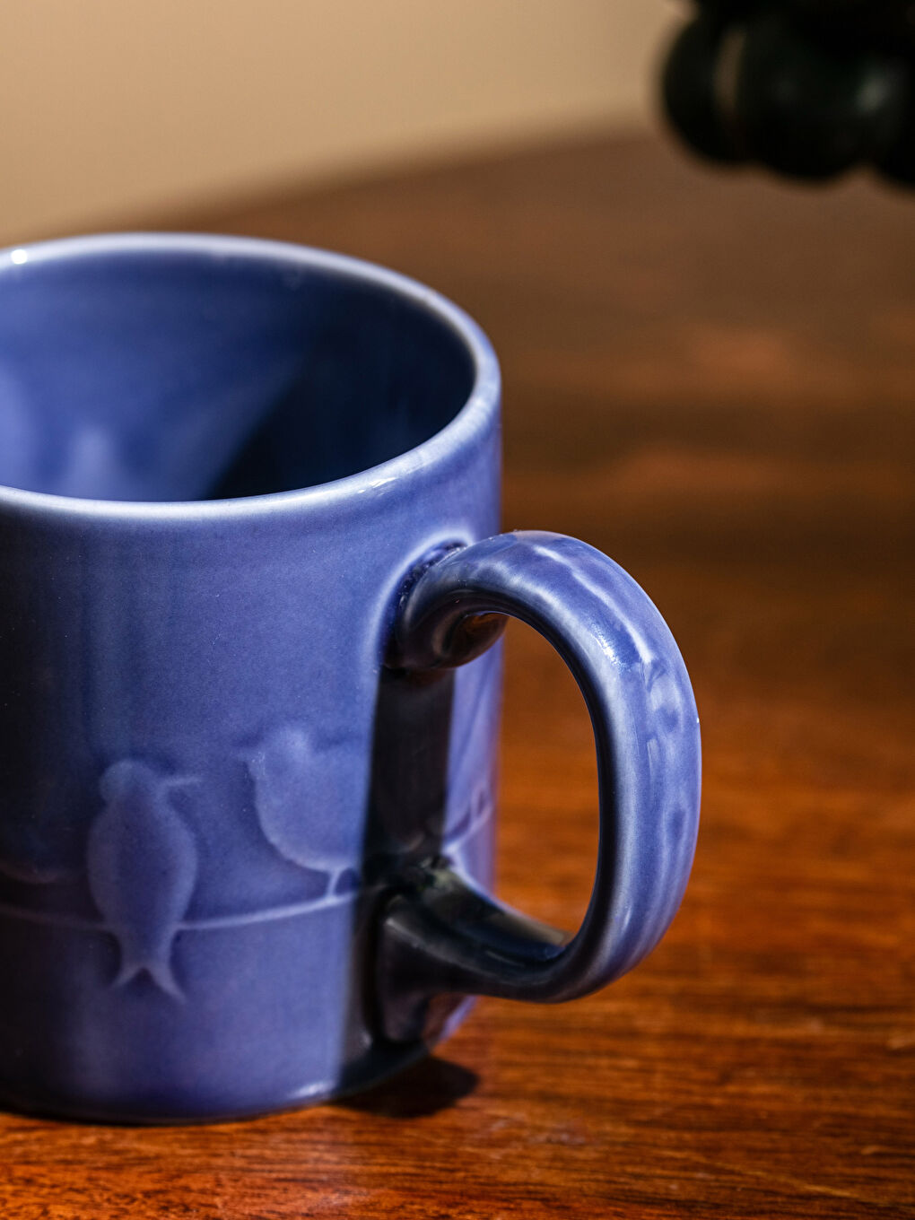 Mavi Kuş Baskılı Porselen Kupa 300 ml-2