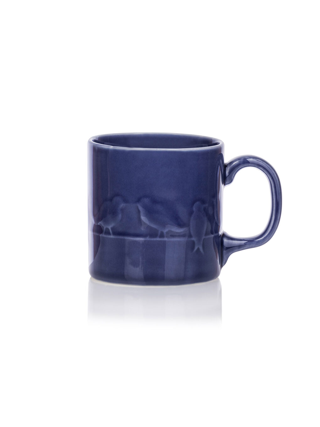 Mavi Kuş Baskılı Porselen Kupa 300 ml-3