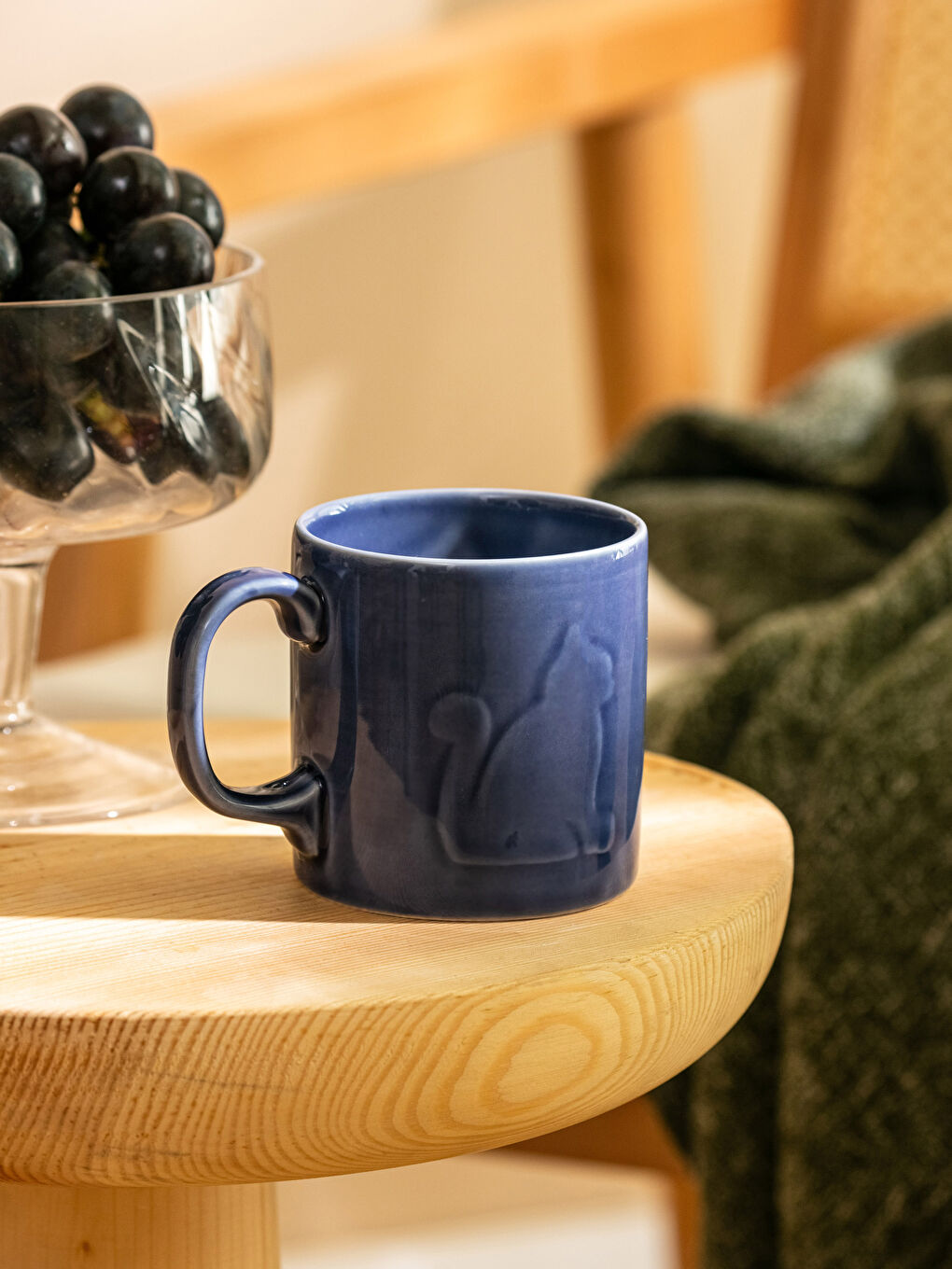 TOHANA HOME Cat Printed Porcelain Mug 300 ml -S3JA84Z8-V0R