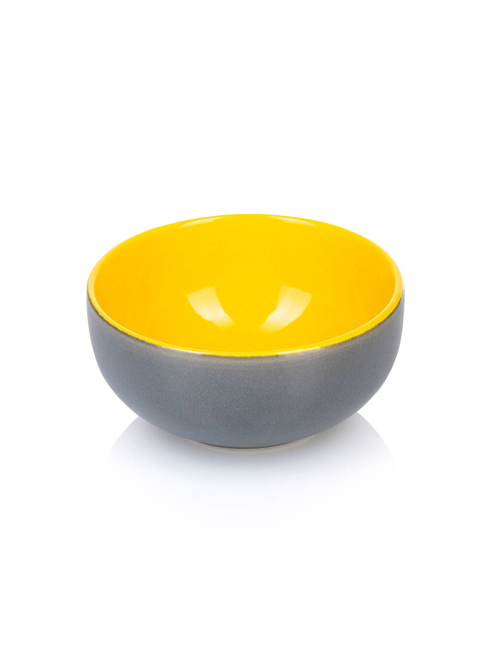 Sarı Renkli Seramik Kase Seti 4'lü-3