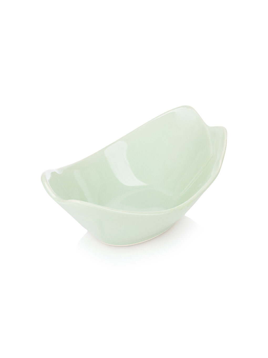 Yeşil Seramik Kayık Kase Seti 4'lü-3